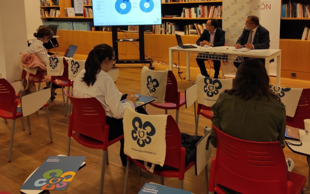 Agobiadas por la conciliación, con mucho esfuerzo físico y mental pero felices, así viven su día a día las familias numerosas, según un estudio de la FEFN