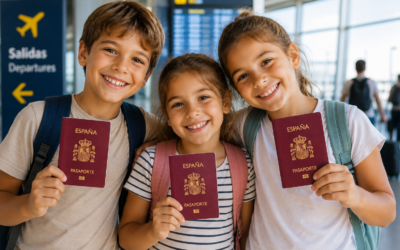 ¿Necesitas pasaportes o DNI para viajar con tus hijos este verano? Recuerda que las familias numerosas no pagan tasas