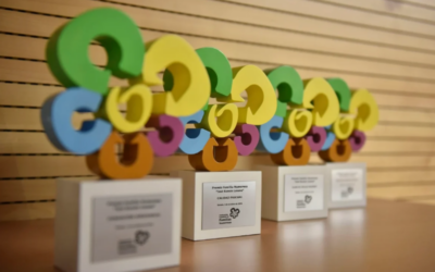 Premiamos a ASEAF, Conrado Giménez (Fundación Madrina), Paloma Blanc @7paresdekatiuskas y El Corte Inglés por su apoyo a la familia, la infancia y la maternidad